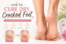 How to Cure Dry Cracked Feet: A Complete Guide to Treat Dry and Rough Skin